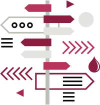 icon showing signposts